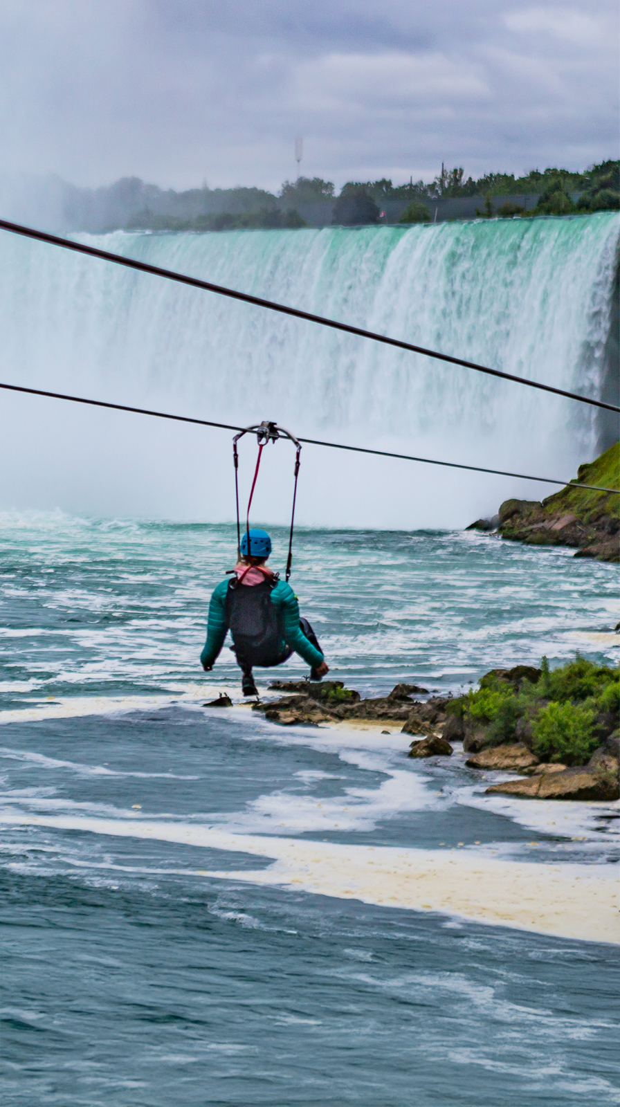 Ziplining