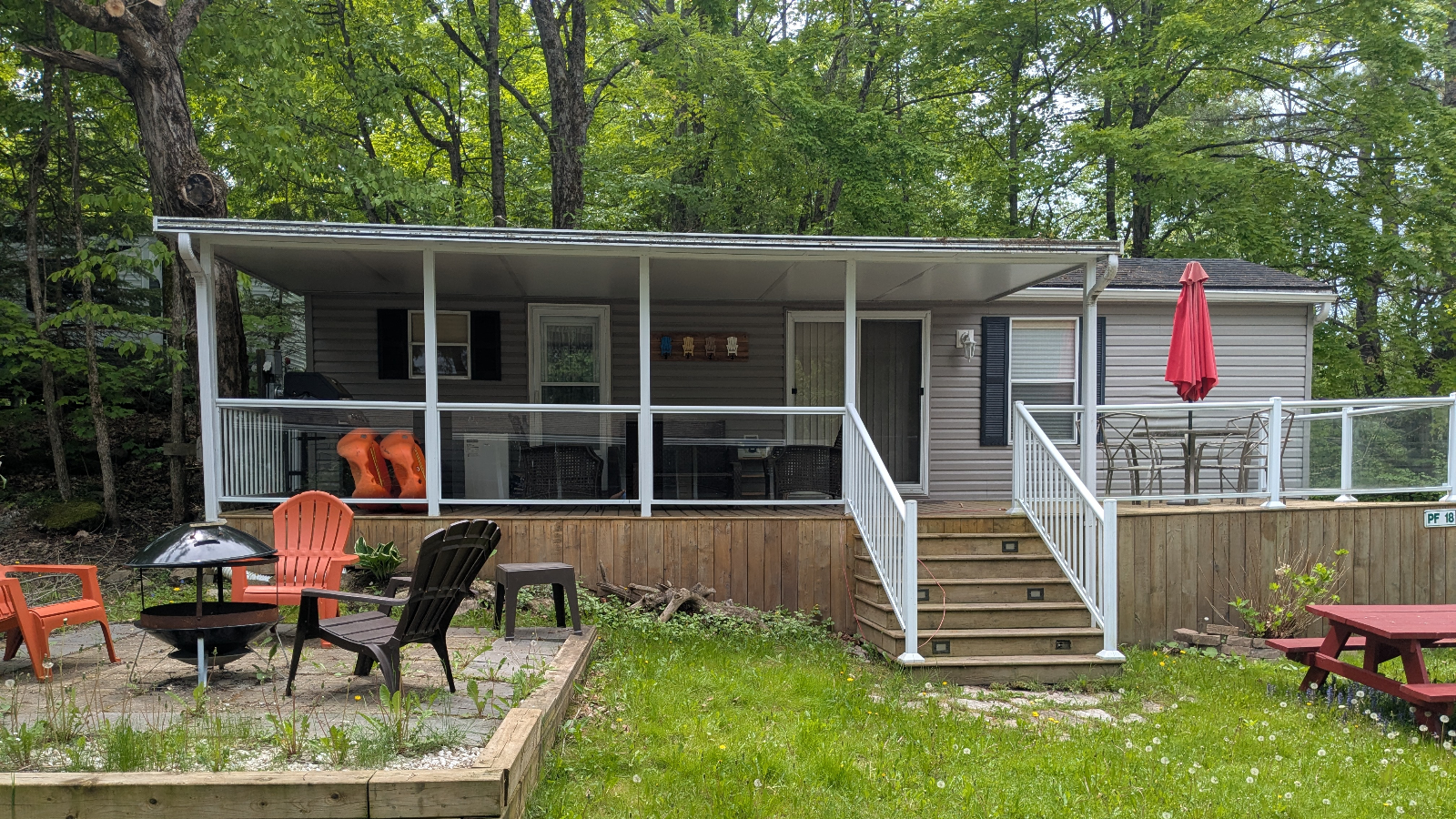 Playfield 18 at Islandview Trailer Park